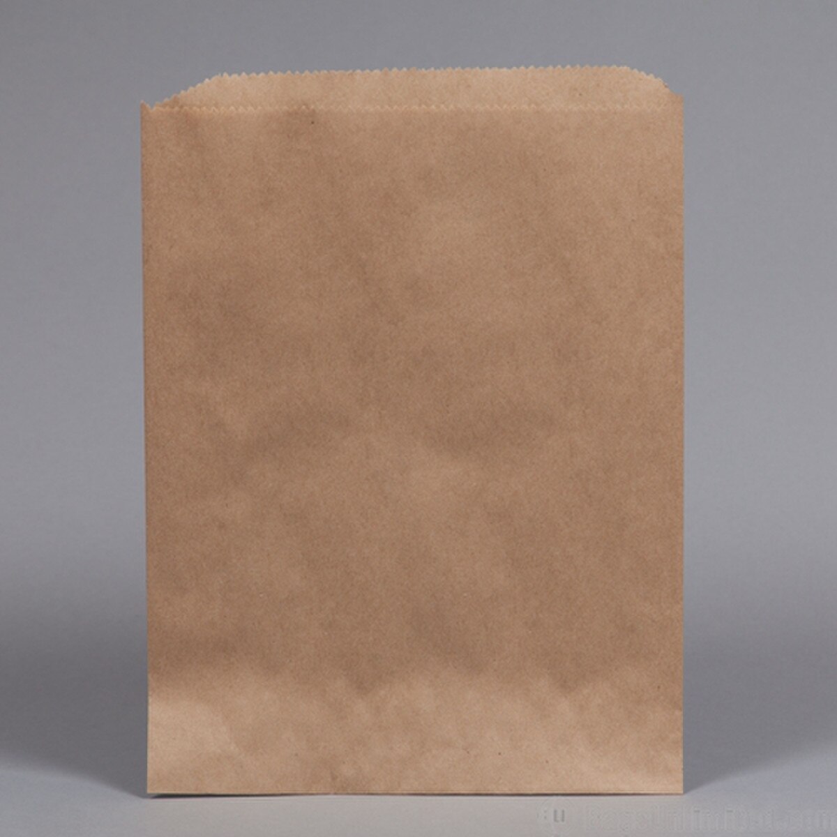 Flat Merchandise Bags. Natural Kraf